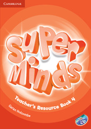 SUPER MINDS 4 TEACH RES BOOK +CD*