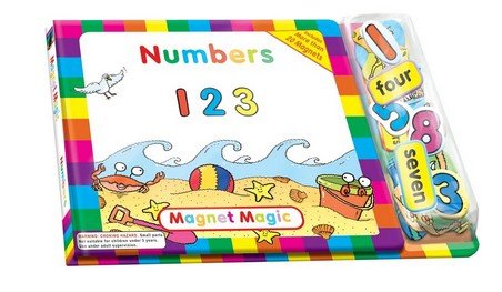 MAGNET MAGIC NUMBERS 1 2 3 +20 MAGNETS