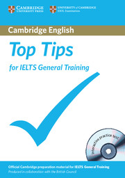 TOP TIPS FOR IELTS GENERAL +CD-ROM*