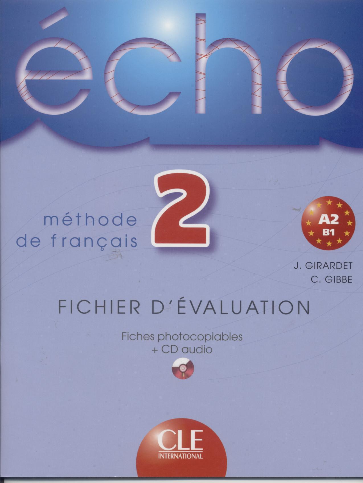 ECHO 2 FICHIER EVALUATION +CD*