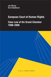 EUROPEAN COURT OF HUMAN RIGHT 1998-2006*